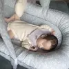 Babyjem Oyuncaklı Anne Baba Yanı Yatağı Yeşil Çiçek