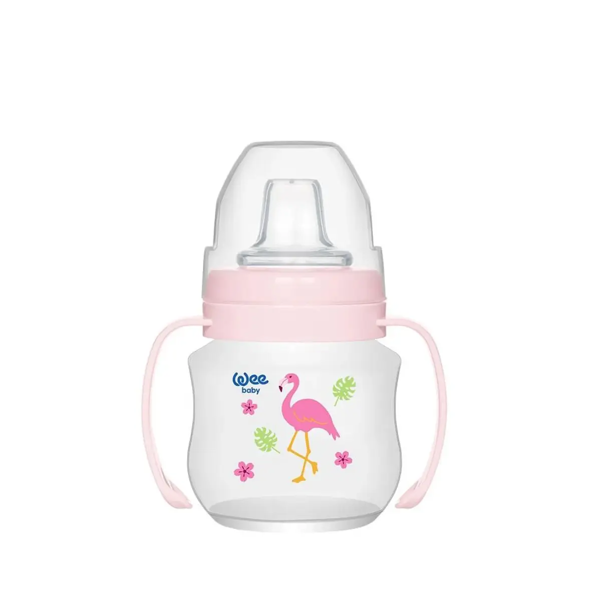 Wee Baby Antikolik Akıtmaz Kulplu PP Bardak 125 ml