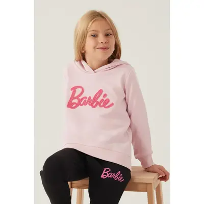 Barbie Sweatshirt Toz Pembe