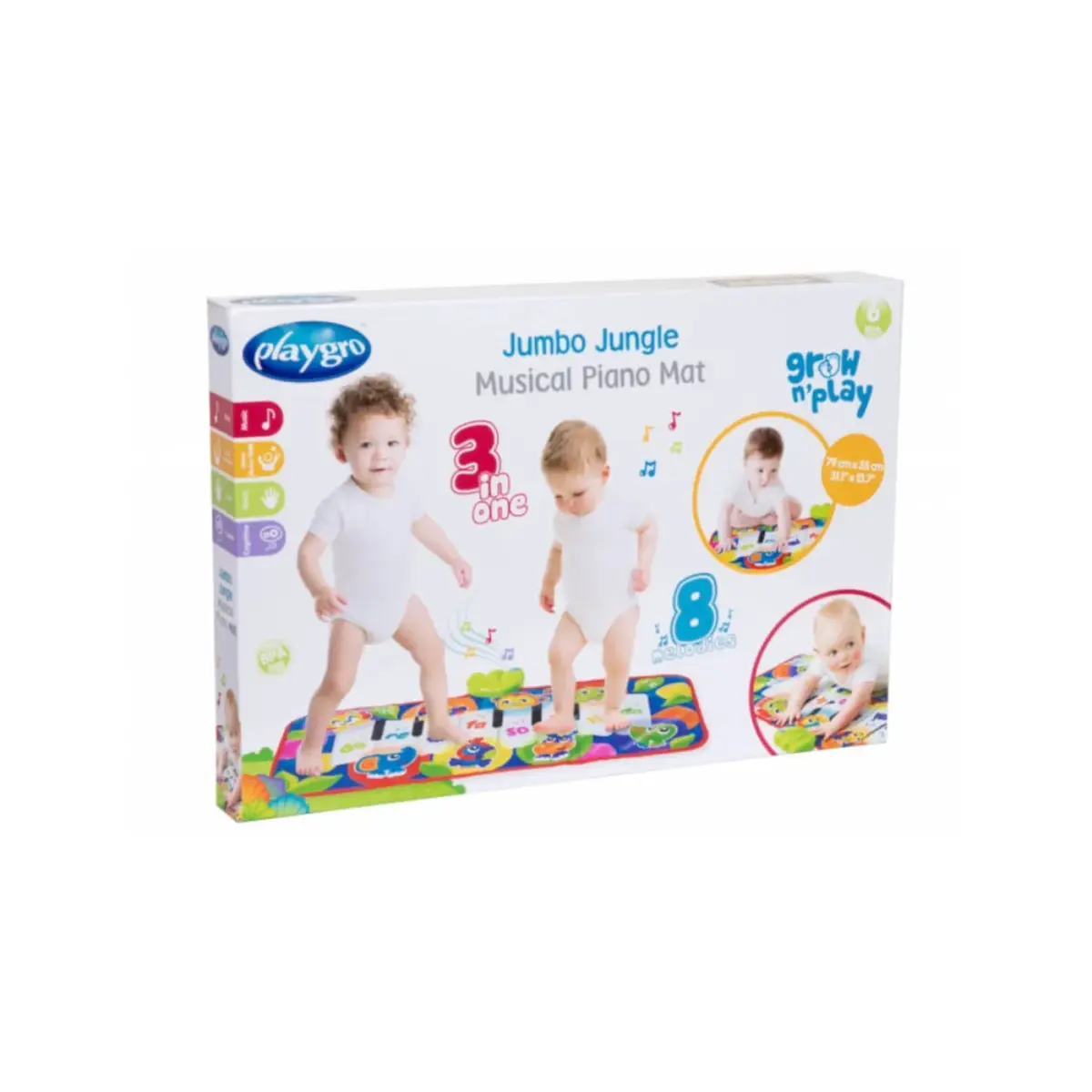 Playgro Işıklı Müzikli Piyanolu Oyun Matı