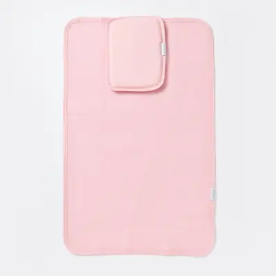 Bibaby Organik Yastıklı Muşamba Pratik Alt Açma Pembe