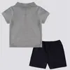 U.S. Polo 2li Takım T-Shirt Gri Melanj