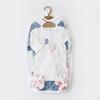 Bibaby Organik Tulum Takımı Tüllü Wild Flowers Spring Blue