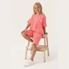 U.S. Polo 2li Takım Bermuda Neon Pembe