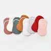 Bibaby Organik Babet Çorap 2li Basic Pembe - Ekru