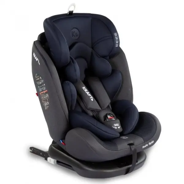Kraft Safe Spin Oto Koltuğu 0-36 Kg Blue