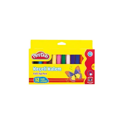 Play-Doh Keçeli Kalem Jumbo 12 Renk