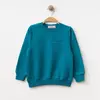 Winimo Sweatshirt Parçalı Basic Turkuaz