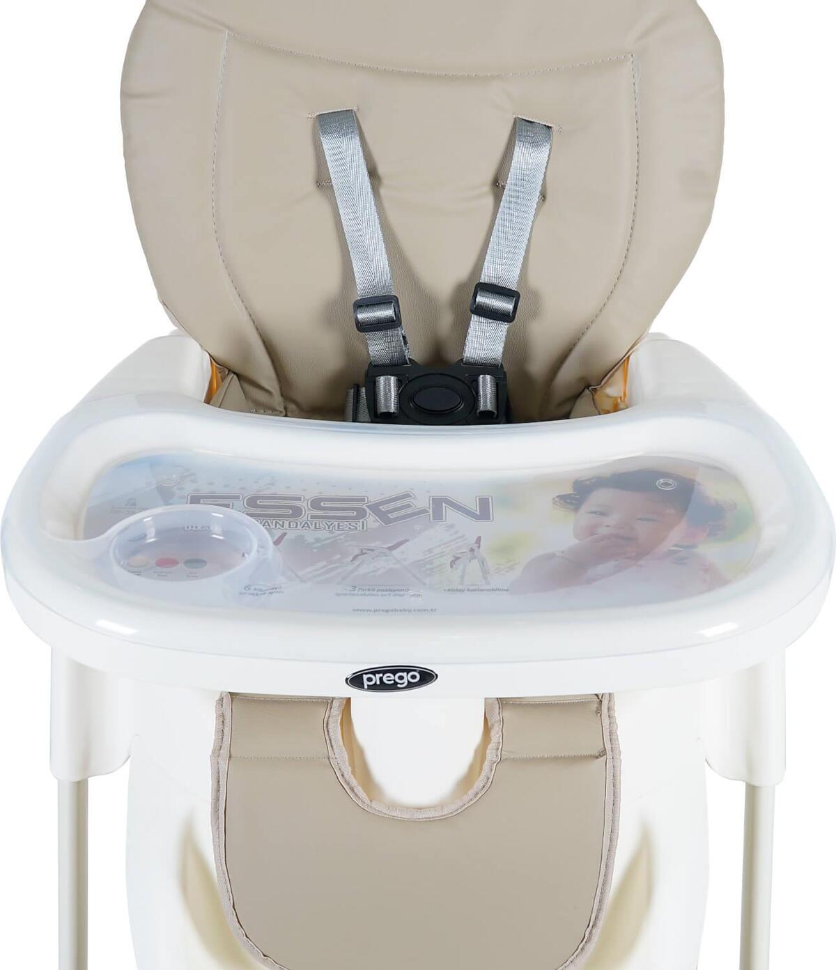 Prego 0623 Essen Mama Sandalyesi Krem