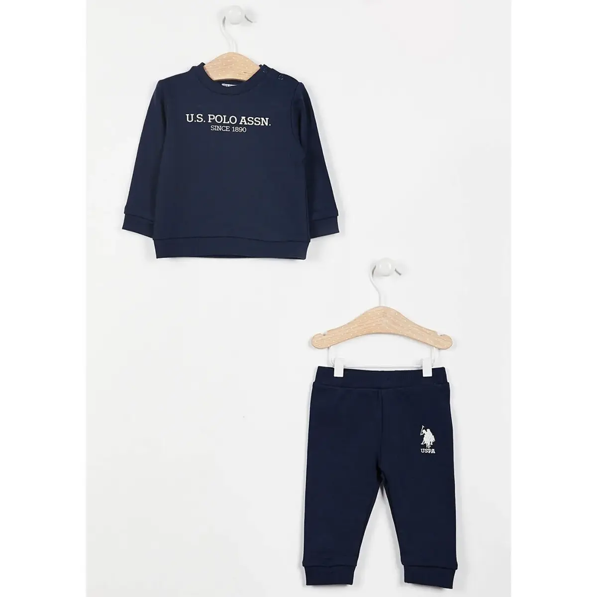 U.S. Polo 2li Takım Uzun Kol Lacivert