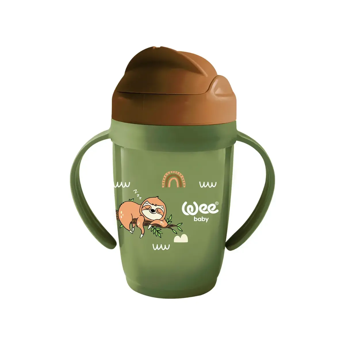 Wee Baby Friends Kulplu Pipetli Bardak 265 ml