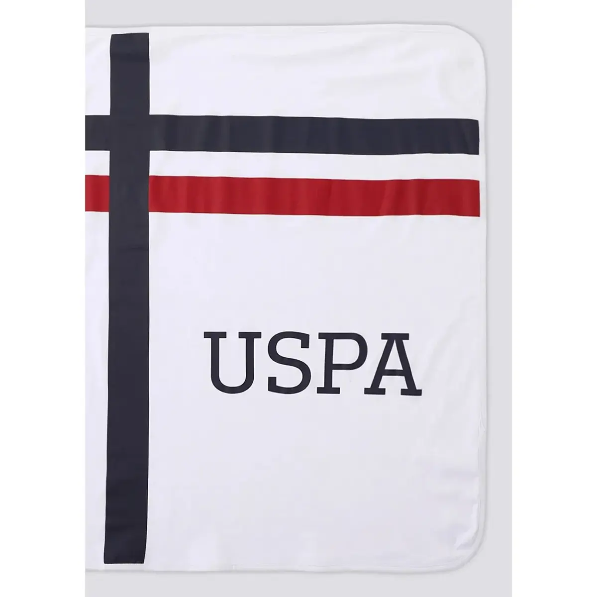 U.S. Polo Battaniye Ekru
