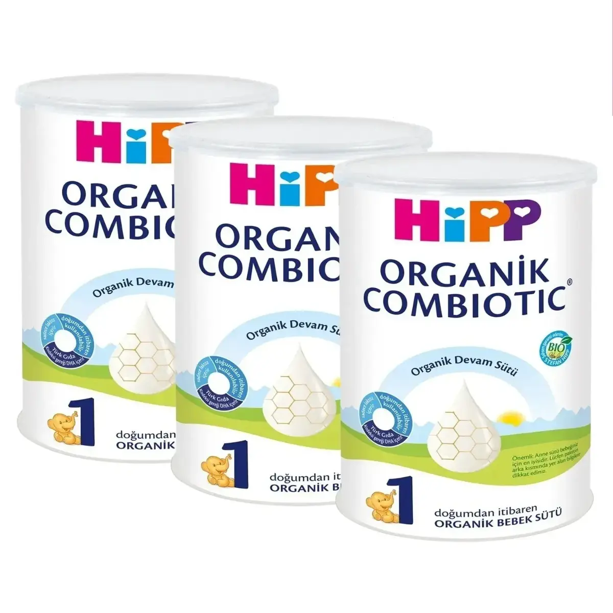 Hipp 1 Organik Combiotic Bebek Sütü 350 gr x3
