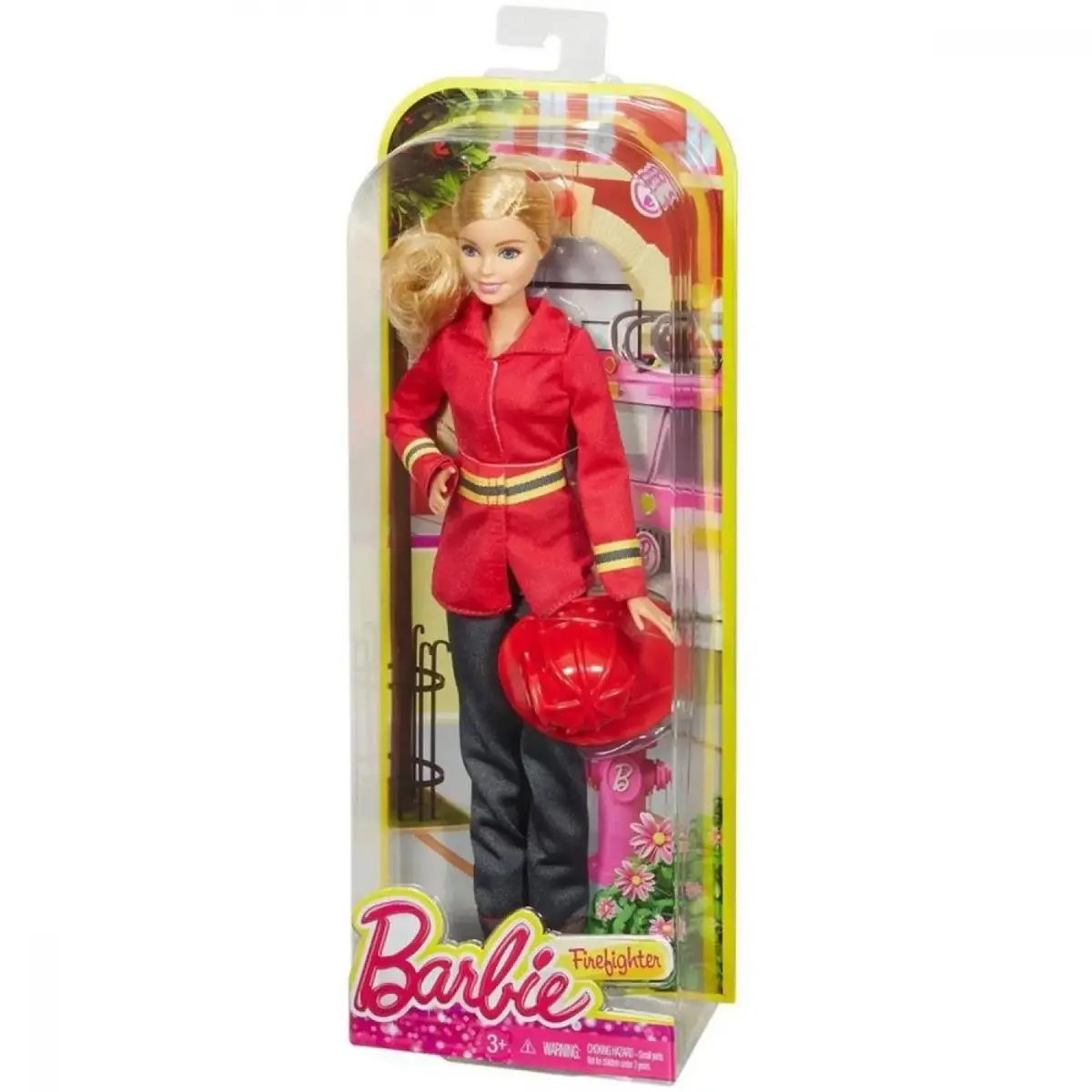 Barbie Kariyer Bebekleri İtfaiyeci Kahraman (Yeni)
