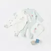 Bibaby Organik Tulum Takımı Tüllü Pretty Ears Bunny Mint - Ekru