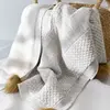 Bibaby Battaniye Triko Elegance Gri Melanj
