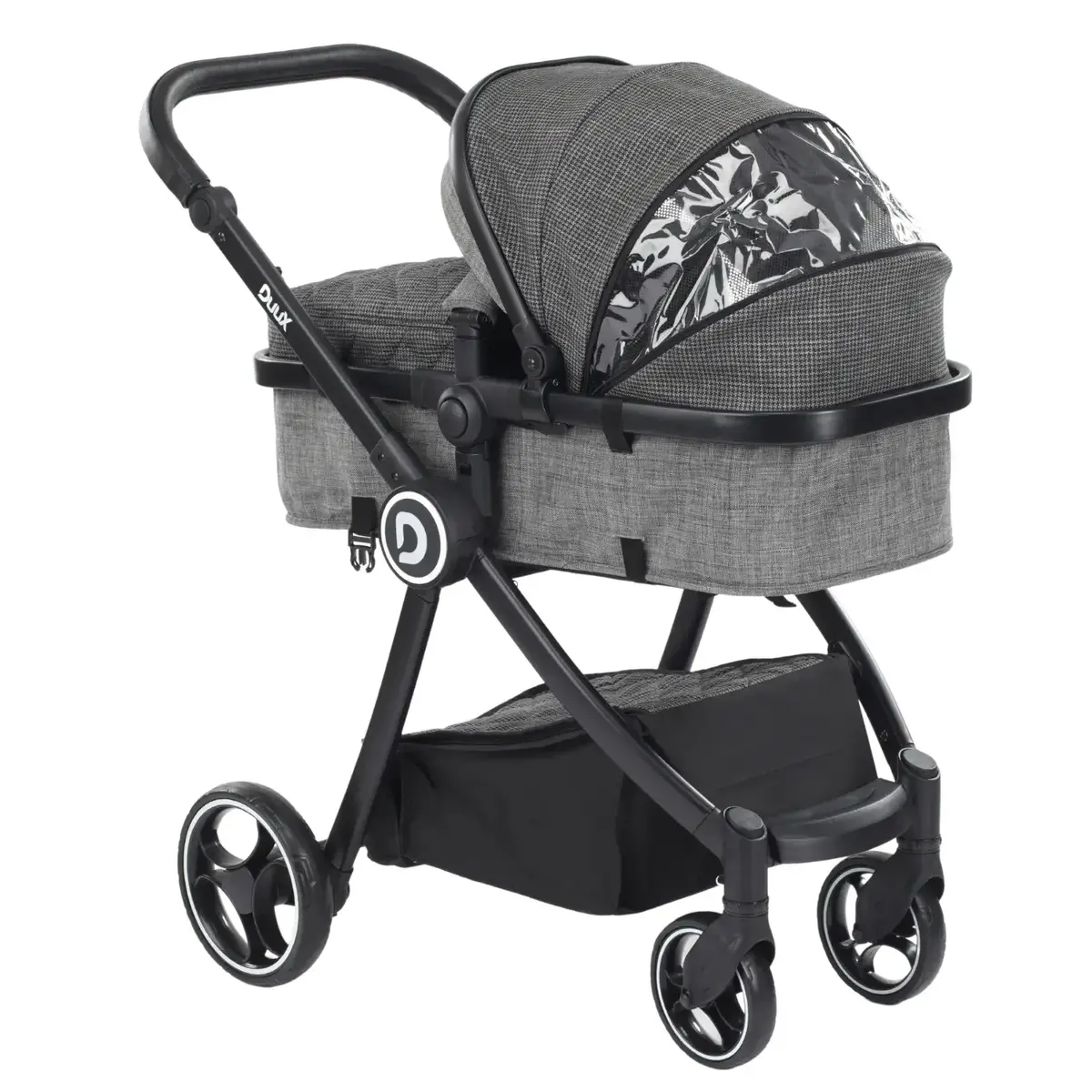 Duux Gator Travel Sistem Bebek Arabası Black