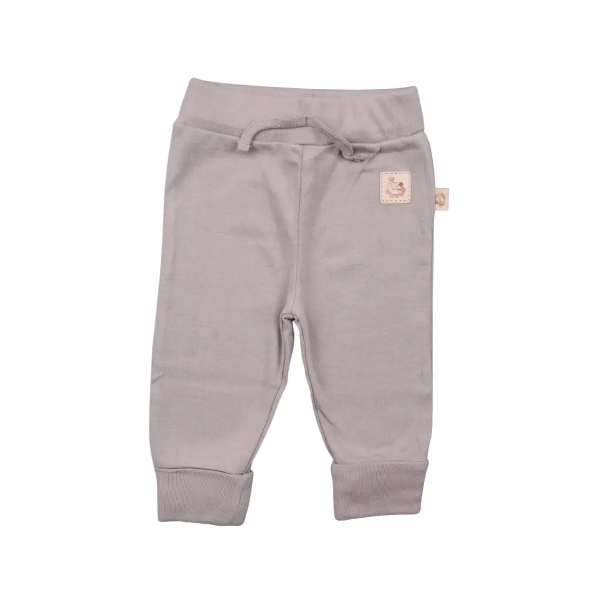 Mini Damla Pantolon Patiksiz Armalı Gri Melanj Mini Damla Pantolon Patiksiz Armalı Gri Melanj