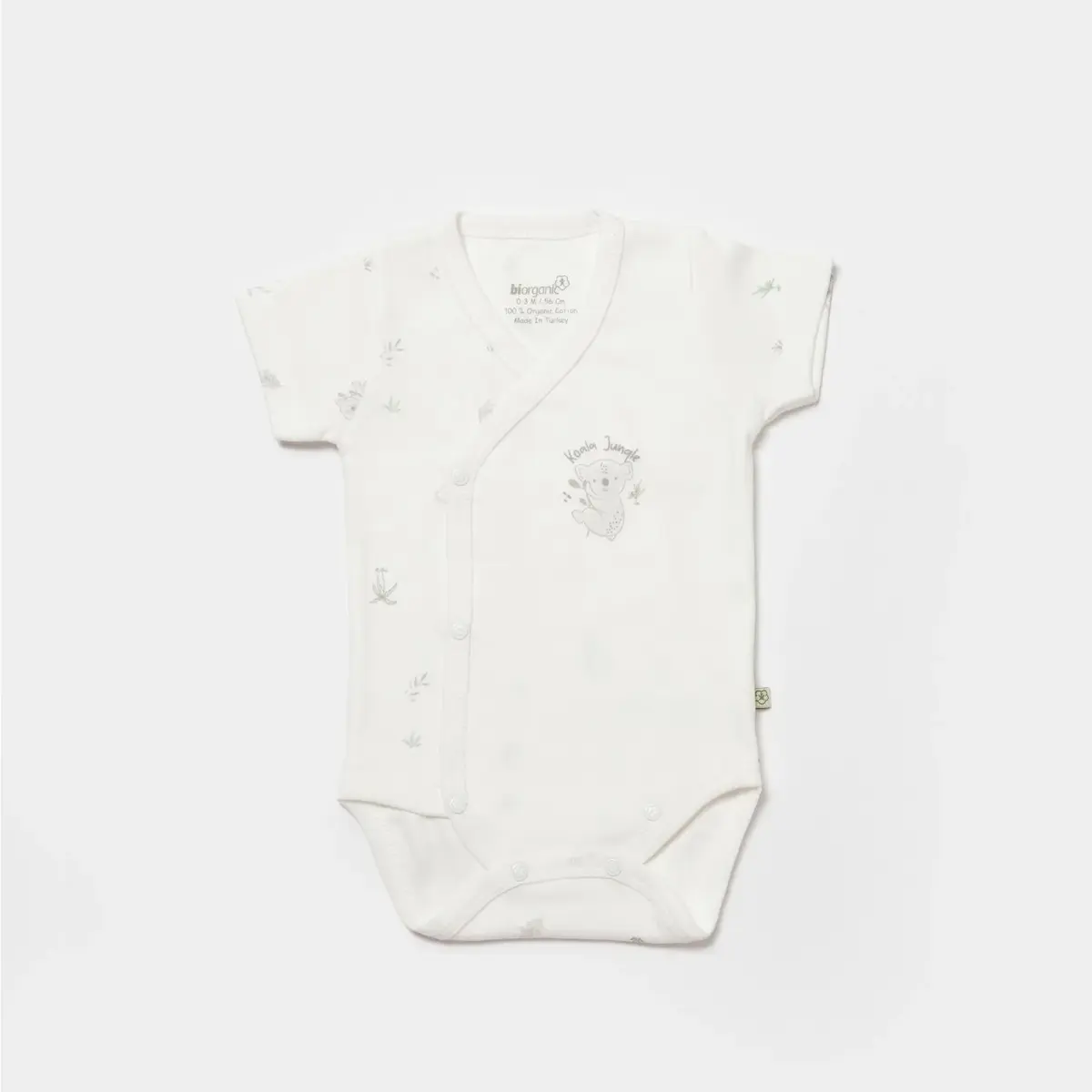 Bibaby Organik İç - Dış Zıbın Koala Jungle Gri