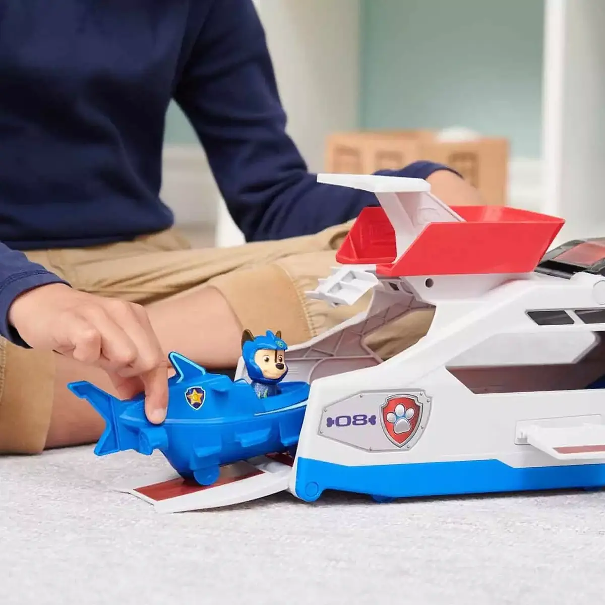 Paw Patrol Aqua Pups Balina Devriyesi Oyun Seti