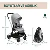 Chicco One4Ever Lounge Travel Sistem Bebek Arabası Sparkle Grey