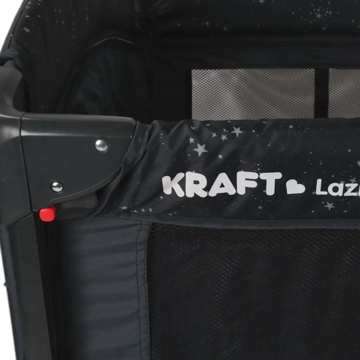 Kraft Lazio Dönenceli Anne Yanı Oyun Parkı 70x120 cm Dark Grey