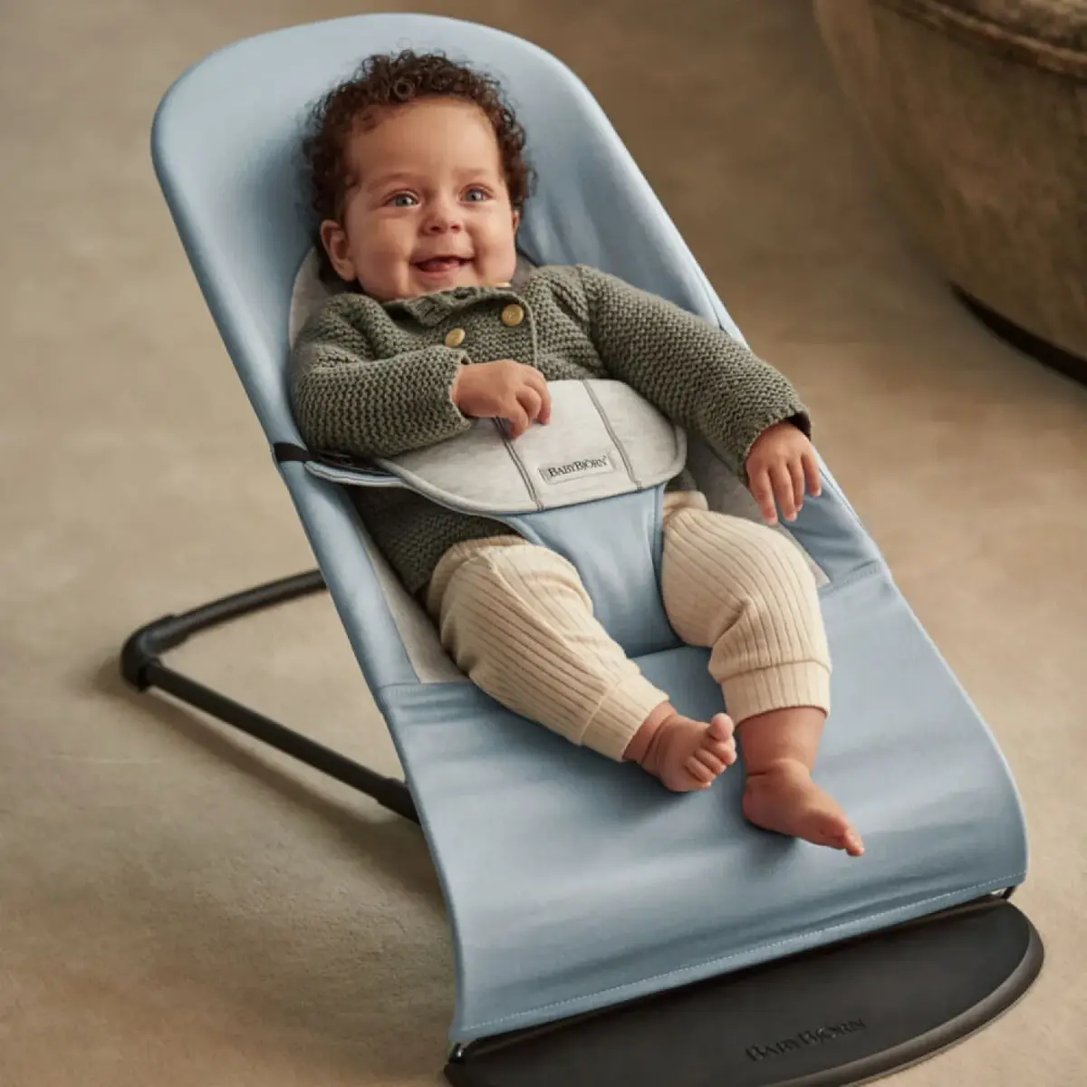 Babybjörn Balance Soft Ana Kucağı Cotton Jersey Blue Grey