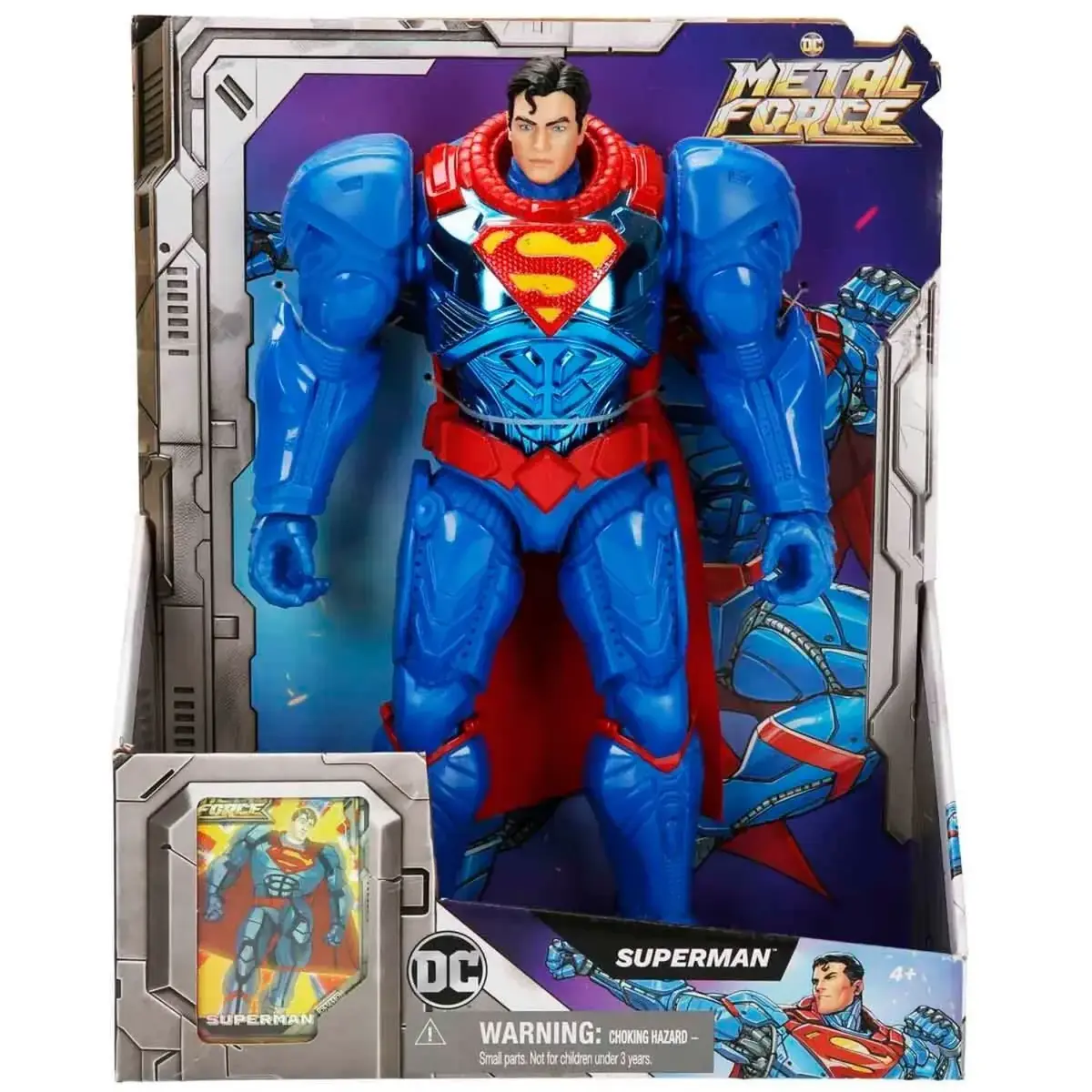 Metal Force Heroes Superman 12''