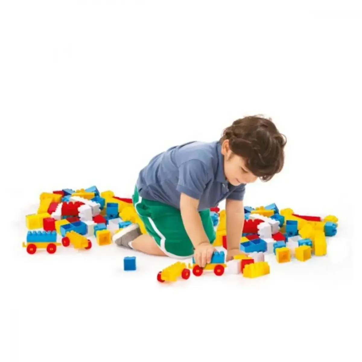 Dolu Renkli Bloklar 85 Parça