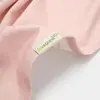 Bibaby Organik Battaniye Always Happy Ekru - Gül Kurusu