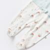 Bibaby Organik Tulum Pretty Ears Bunny Mint - Ekru