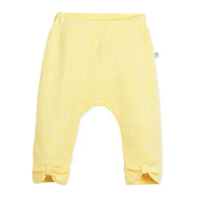 Bibaby Organik Pantolon Patiksiz Fly Dandelions Sarı - Ekru