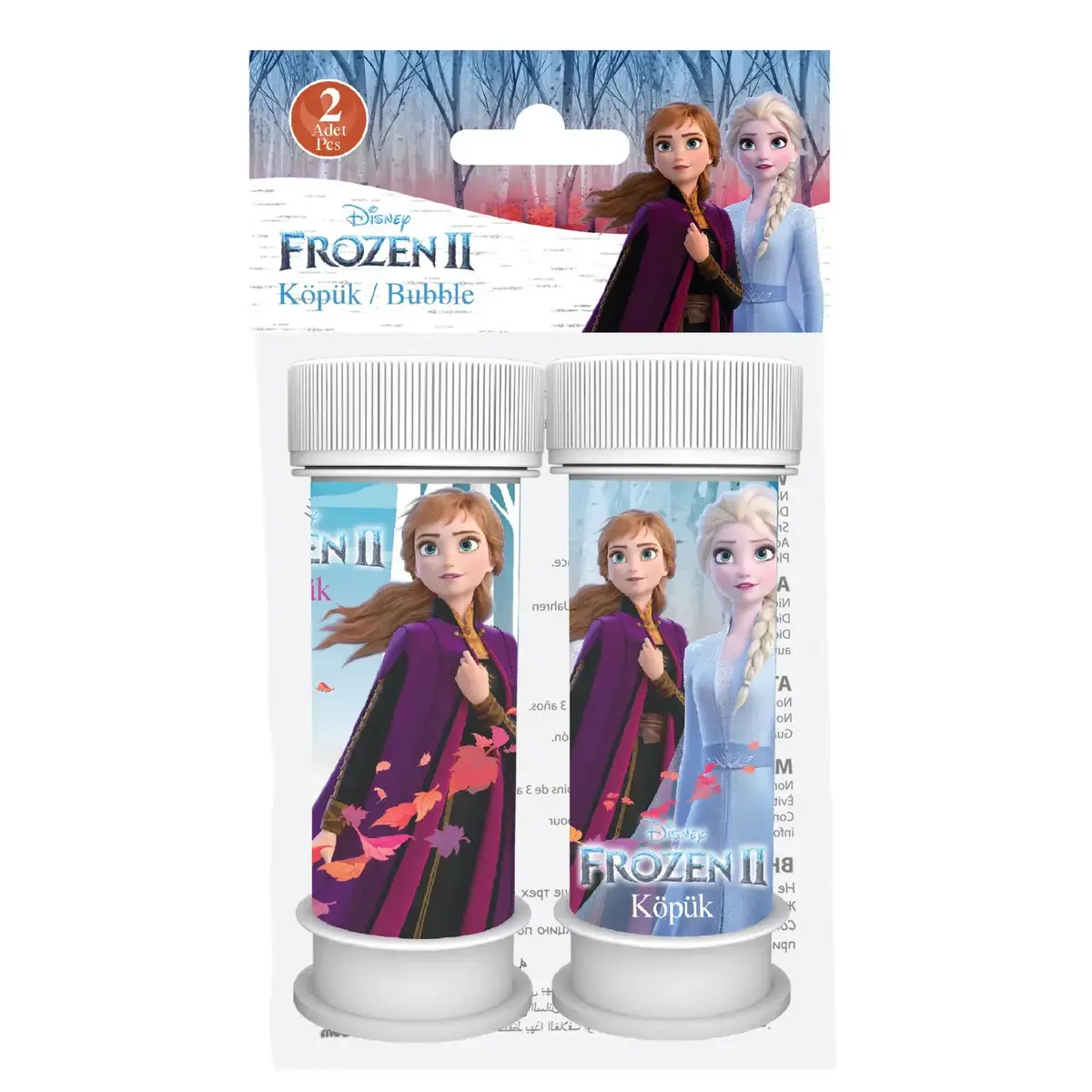 Balon Frozen 2 Poşet İçi 2li Köpük