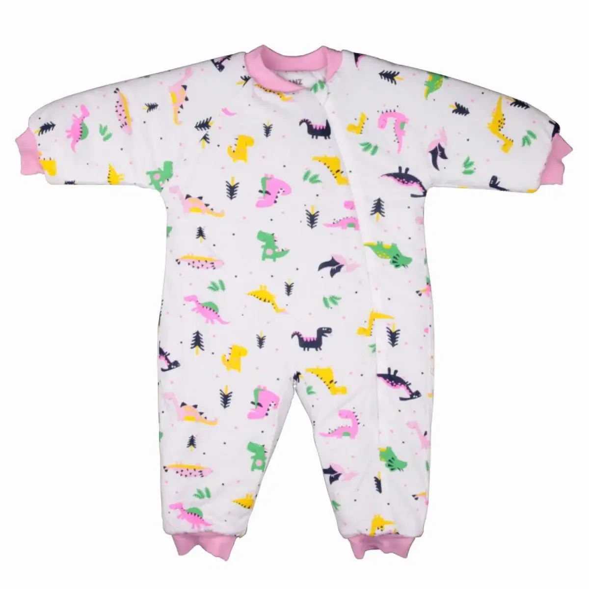 Kanz Uyku Tulumu Dinozor Desenli Pembe Kanz Uyku Tulumu Dinozor Desenli Pembe