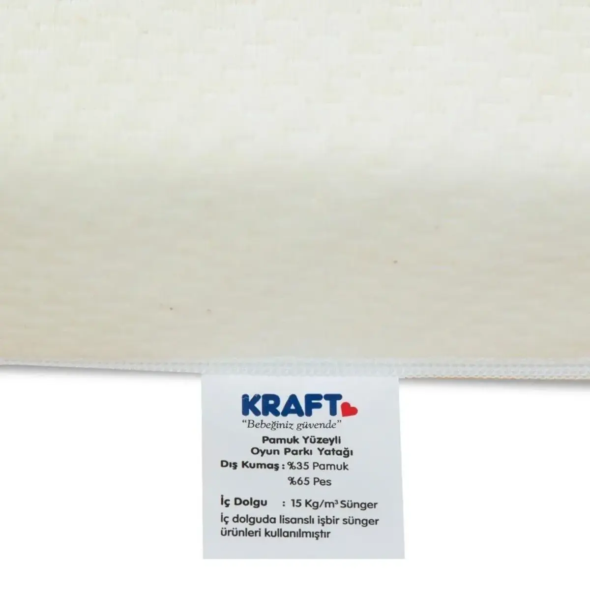 Kraft Pamuk Yüzeyli Sünger Yatak 8*70x110 cm