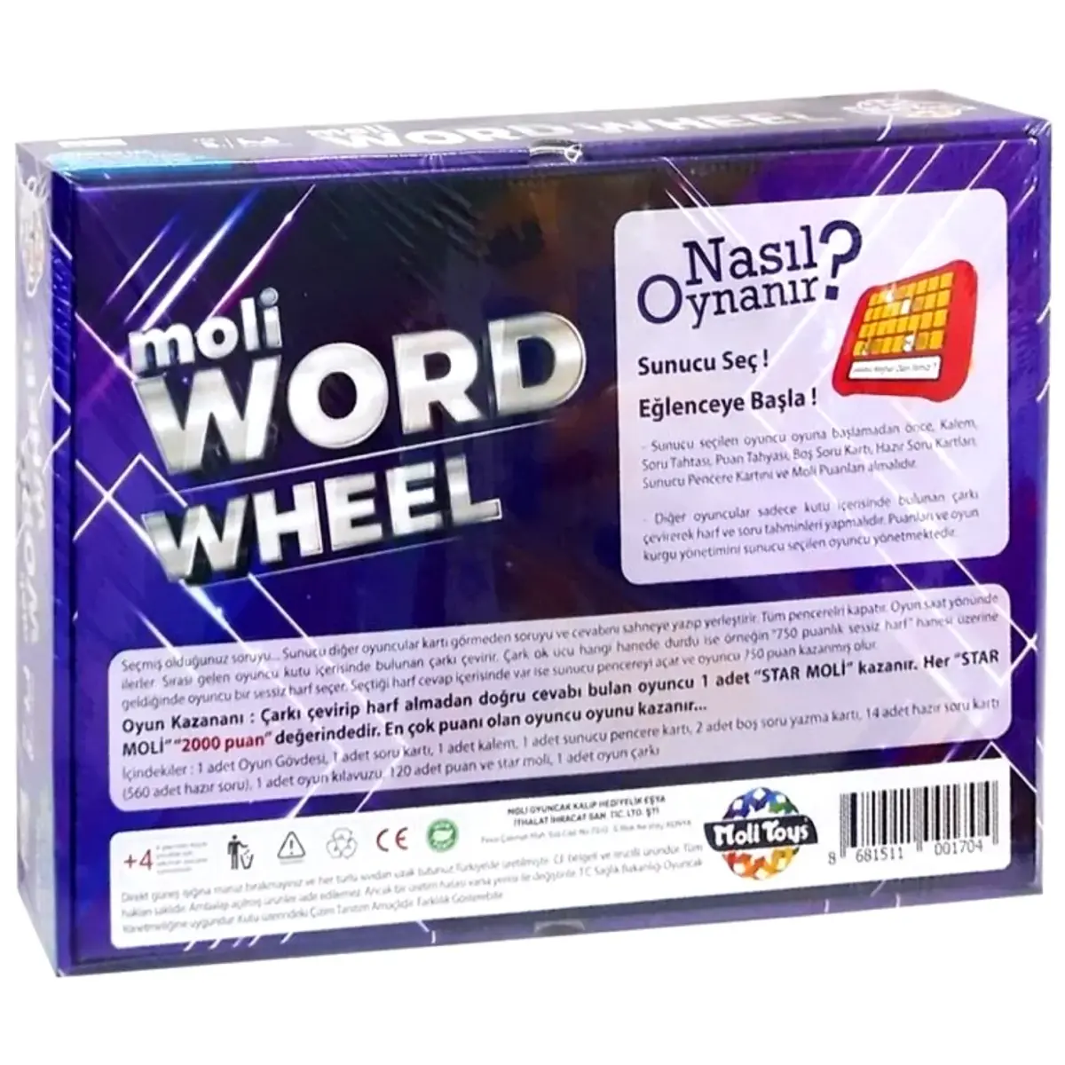 Moli Word Wheel Çarkıfelek