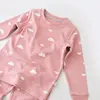 Bibaby Pijama Takımı Cute Cloudy Pembe