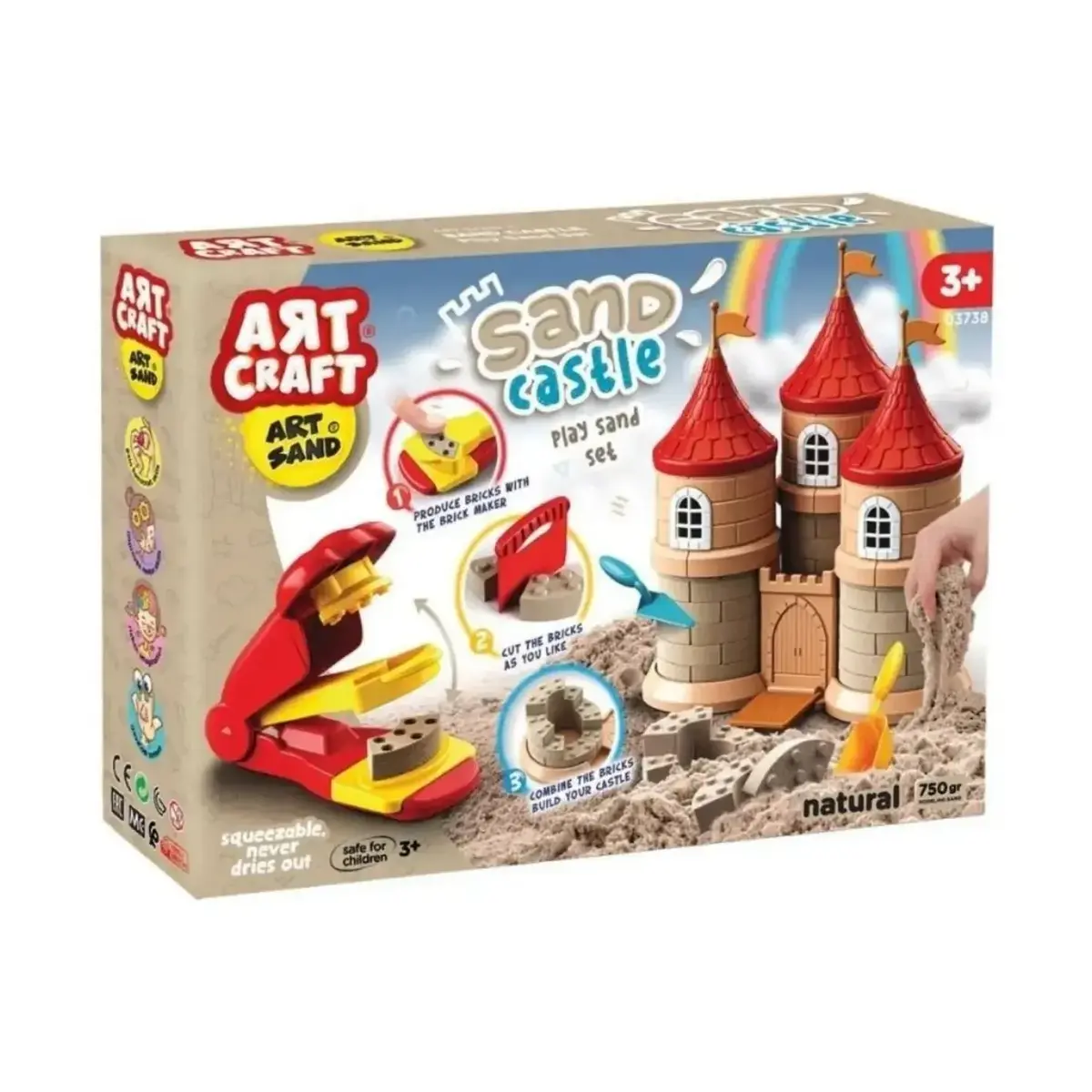 Dede Peri Masalı Oyun Kum Set 750 Gr