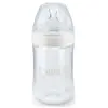 Nuk Silikon Emzikli Nature Sense PP Biberon 260 ml Beyaz