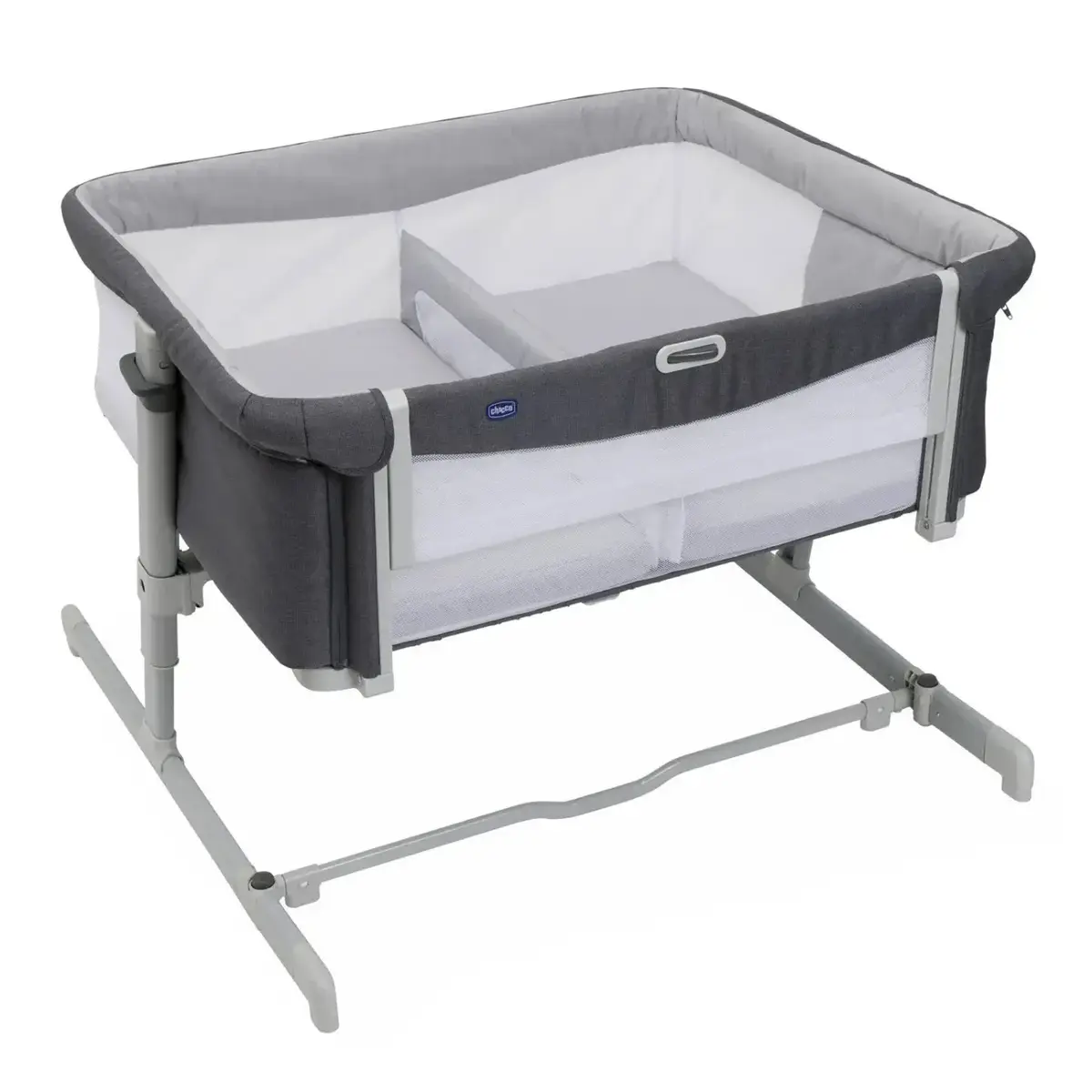Chicco Next2Me Twin İkiz Anne Yanı Beşik Magnet Grey