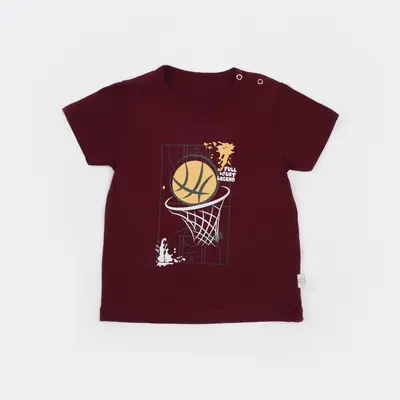 Bibaby T-Shirt Bimini The Baseball Bordo