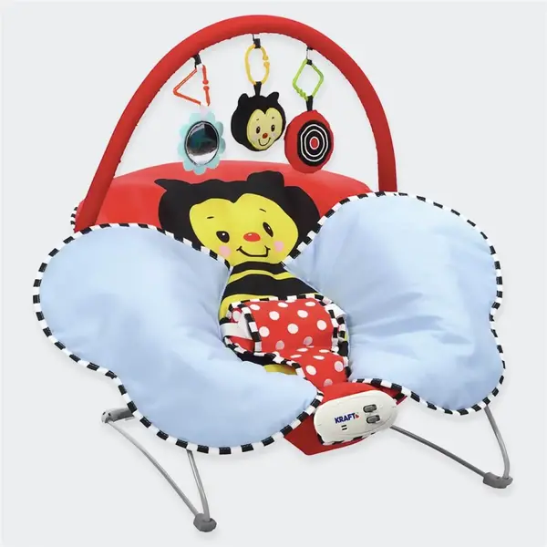 Kraft Little Bee Ana Kucağı Mavi Kırmızı