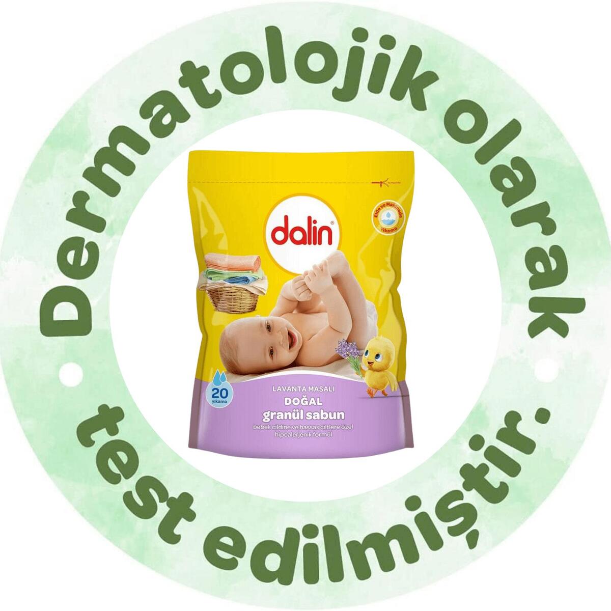 Dalin Granül Sabun Lavanta Kokulu 500 gr x 3 Adet