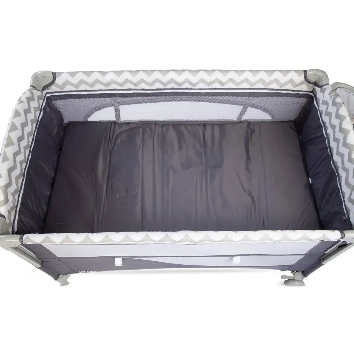 Kraft Calipso Bedside Anne Yanı Oyun Parkı 70x120 cm Zigzag