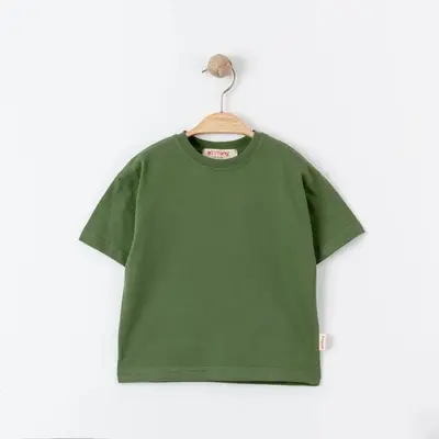 Tiffany T-Shirt Basic Süprem Haki