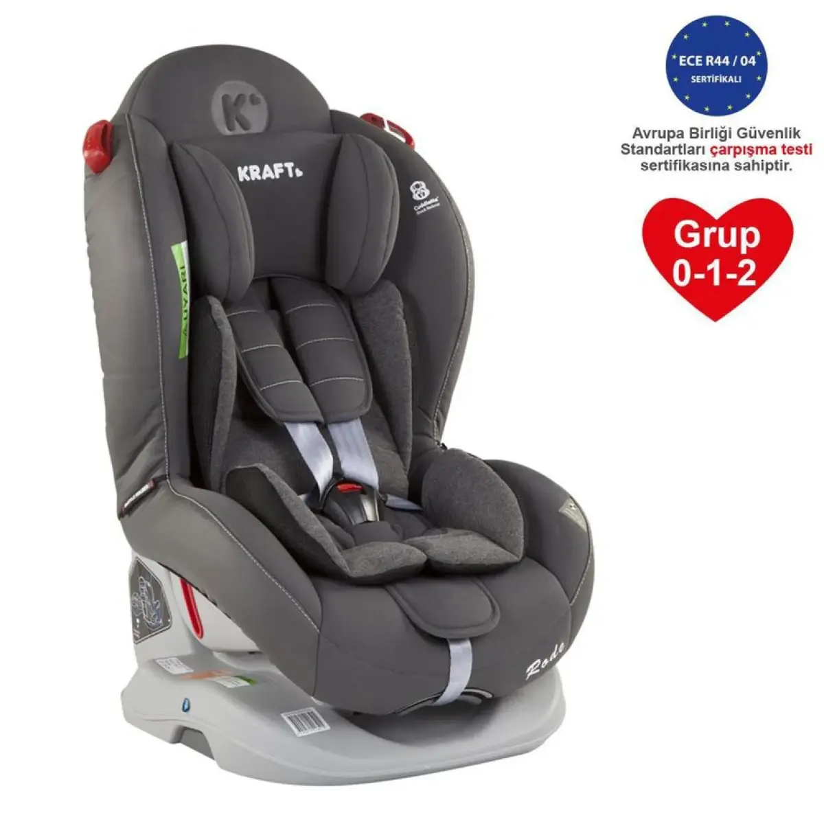 Kraft Rode Oto Koltuğu 9-25 Kg Gray