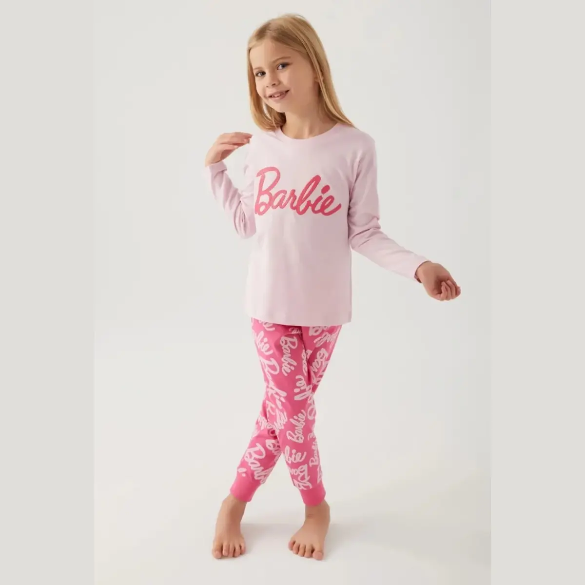 Barbie 2li Takım Toz Pembe