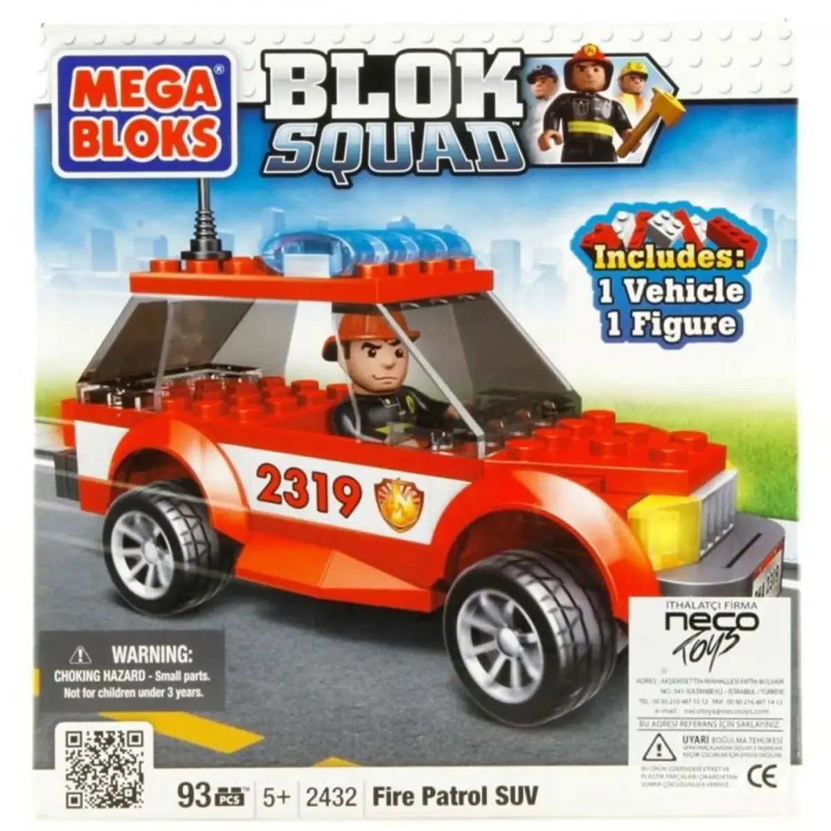 Blok Squad Starter Fire Patrol SUV