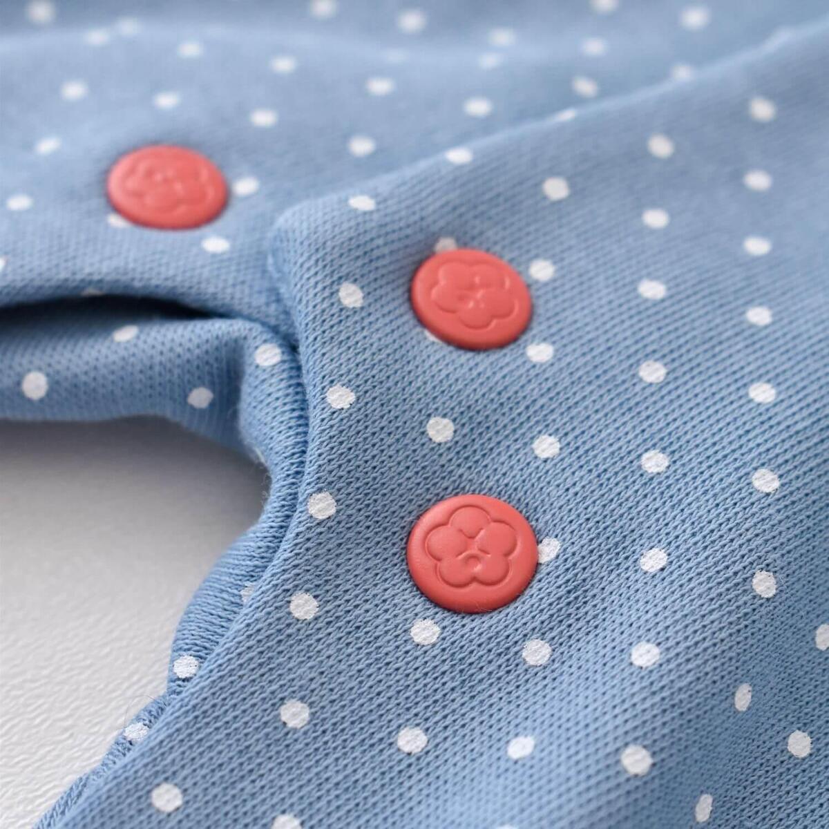 Bibaby Organik Tulum Wild Flowers Spring Blue