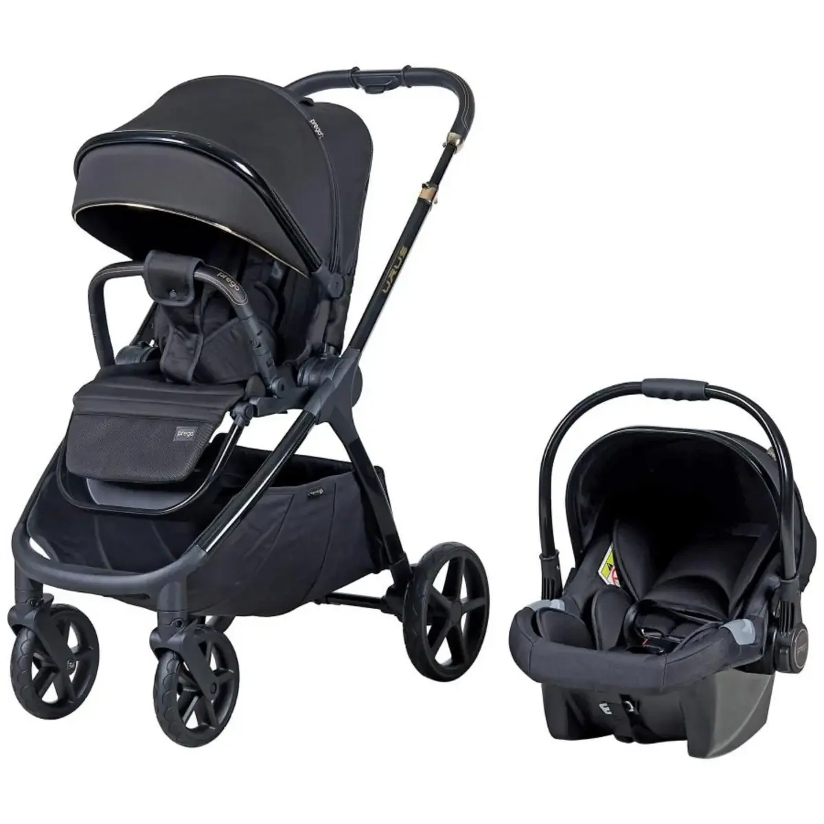 Prego 2238 Urus Travel Sistem Bebek Arabası Siyah Prego 2238 Urus Travel Sistem Bebek Arabası Siyah